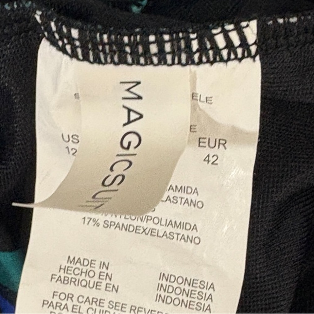 Magicsuit $160 NWT Drew One Piece in‎ Animal Instinct 12 M L - Picture 6 of 14